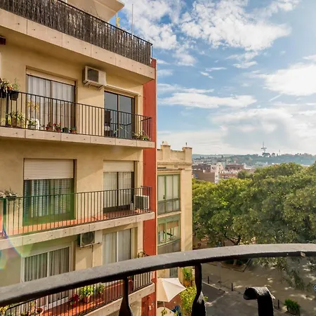Homenfun Sants With Montjuic Views Apartment